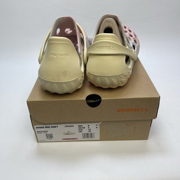 Merrell Women's Hydro Moc Drift Water Shoes Clog Rainbow Anise/Rose Size 8 US - Picture 5 of 9